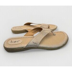 BOC Zita Slide Flip Flop Sandals Women’s Size 11M – Champagne Gold Footwear